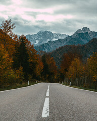 Almtal im Herbst Oberösterreich