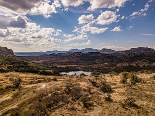 Foto aérea Aguascalientes, México.