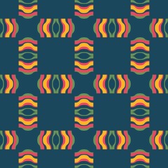 Simple abstract seamless pattern - accent for any surfaces.