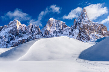 Trentino Alto Adige, Dolomiti, Passo Rolle Pale di San Martino