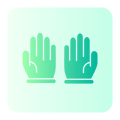 Obraz premium glove gradient icon