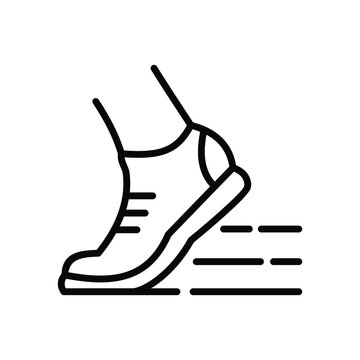 recommend clip art: running shoes icon