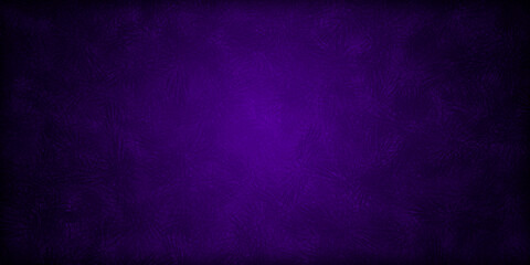 Fondo morado de pared con manchas oscuras.