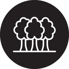 tree glyph icon