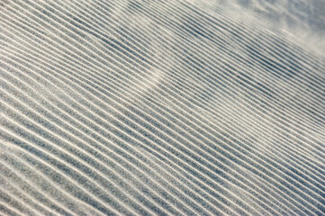 Detail of sand dunes in sand storm. Texture. Background. Canary islands, Maspalomas. Spain. view of the Natural Reserve of Dunes of Maspalomas, in Gran Canaria.