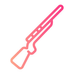 gun gradient icon