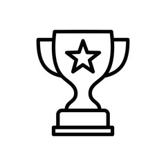 trophy cup icon