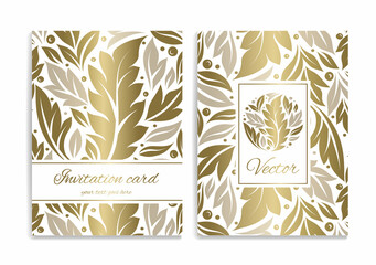 Fototapeta na wymiar Abstract greeting card design. Luxury vector ornament template. Great for invitation, flyer, menu, brochure, postcard, background, wallpaper, decoration, packaging or any desired idea.
