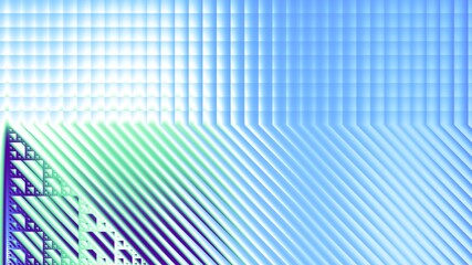 Naklejka premium Digital fractal pattern. Abstract background.