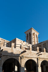 A preserve of historical site Souq Waqif - Qatari architectural techniques