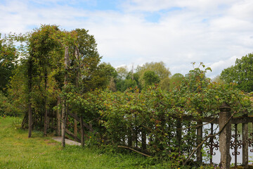 Pays de la Loire - Sarthe - Le Lude - Parc du château le long du Loir