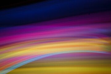 Colored blurred light lines. Abstraction of light.