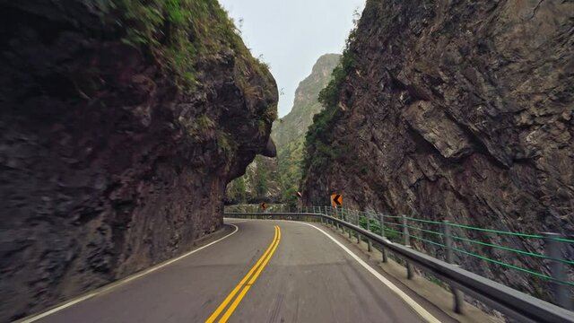Beautiful Canyon in Taroko Gorge National Park, Taiwan