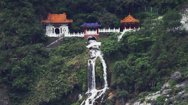 hangchun  Shrine at Taroko National Park in Taiwan