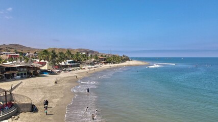 Fototapeta na wymiar Playa Mancora