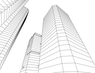 Fototapeta premium modern office building