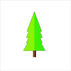 Obraz premium abstract christmas tree
