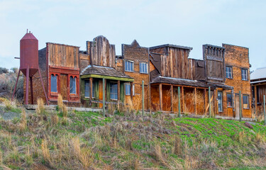 An old West Ghost Town. Taken in British Columbia, Canada