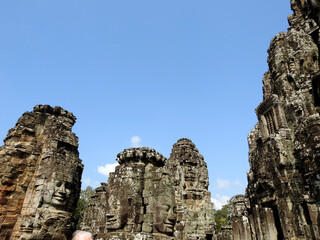 Fototapeta na wymiar Bayon Temple Angkor Thom, Siem Reap, Cambodia