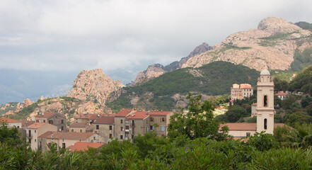 Fototapeta na wymiar Corse Montagne