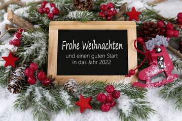 Frohe Weihnachten.