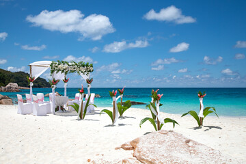 Anse Lazio beach