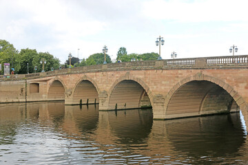 Fototapeta premium Bridge over the River Severn, Worcester 