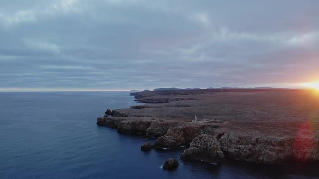 Faro nati menorca 4k drone