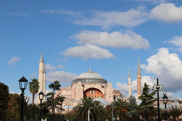Fototapeta na wymiar The Hagia Sophia Mosque