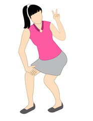 woman dancing 