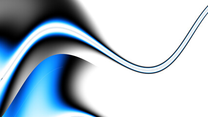Naklejka premium Digital fractal pattern. Abstract background.