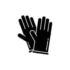 Protection appron color line icon. Disability. Isolated vector element.