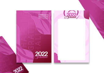 schedule 2022 cover and rose leaf