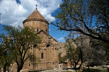 Church of the Holy Cross (Cathedral of the Holy Cross) (Akdamar Kilisesi) on Akdamar Island, Lake Van, Eastern Anatolia, Turkey