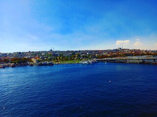 Obraz premium Istanbul City, Haliç, Fatih, 