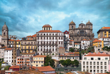 Cityscape of Porto in Portugal
