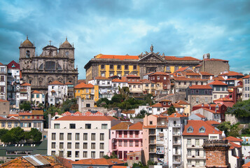 Cityscape of Porto in Portugal