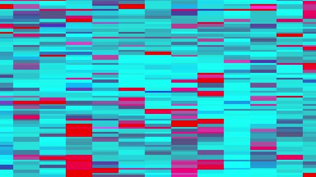 4k resolution background of a grid of rectangulars in changing colors