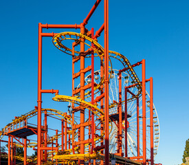Prater Amusement Park Large public park  in Vienna, Austria