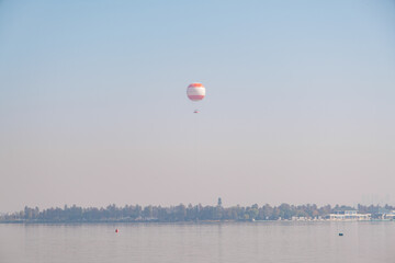 Hubei Wuhan East Lake Scenic Area Late Autumn Scenery