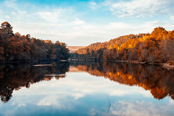 lake in autumn