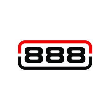 888 Logo can be used for icon, logo, and etc
