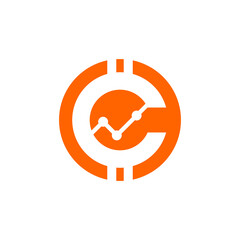 C Crypto Logo can be used for company, icon, and others.