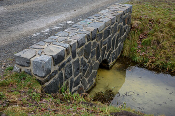 Drainage drainage reclamation channel is an outdated way of lowering the groundwater level. dam...