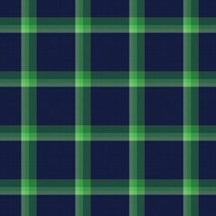 Green Ombre Plaid textured Seamless Pattern