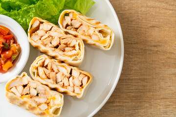 Mexican Quesadilla Chicken - Mexican food style