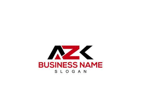 Royalty Free AZK logo, Creative az letter logo for your business/company