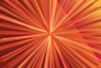 Red and Orange Rays Background Vector