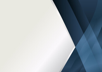 Dark Blue Business Card Background Vector Illustration - 475808530