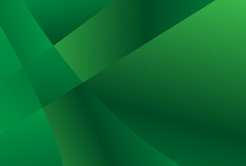 Plakat Abstract Green Gradient Geometric Shapes Background